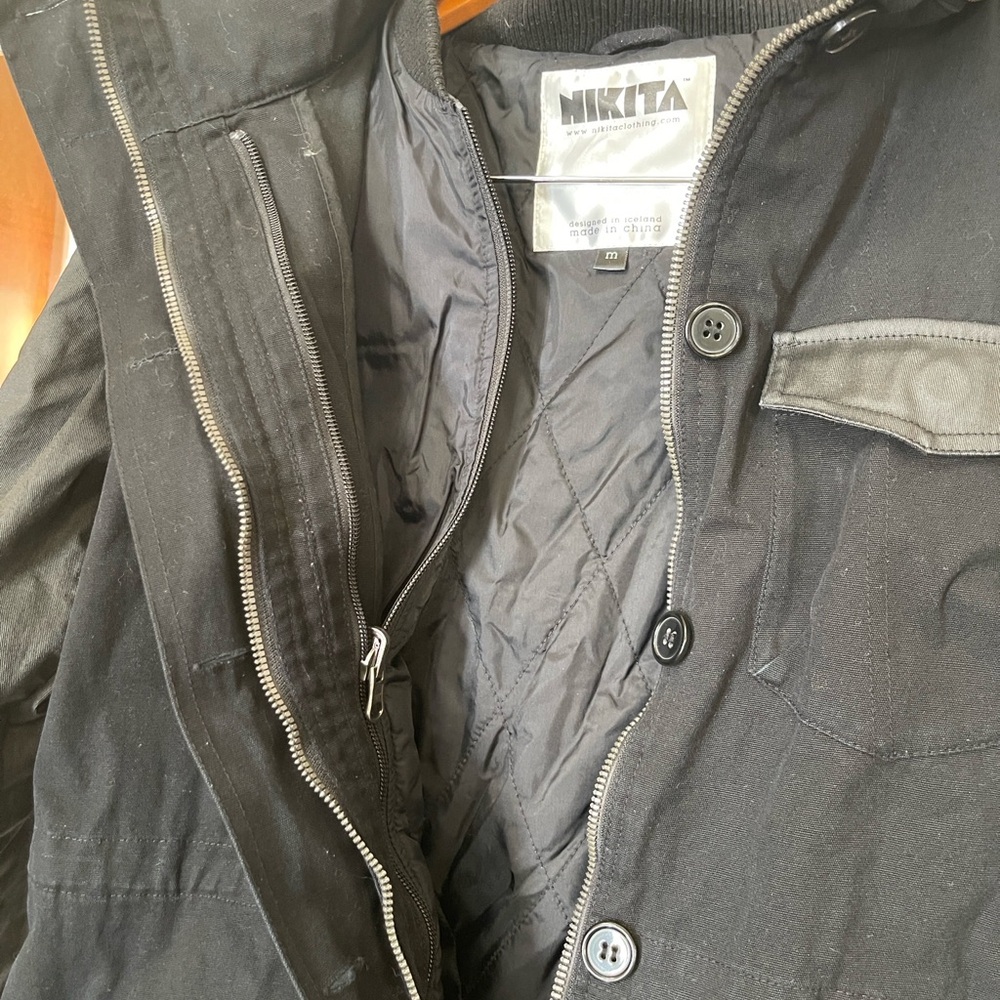 Nikita Women's Black Military Jacket